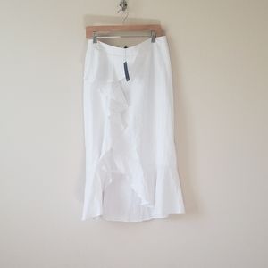 Eloquii White Skirt